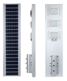 LAMPARA SOLAR ALL IN ONE ALUMINIO 150W
